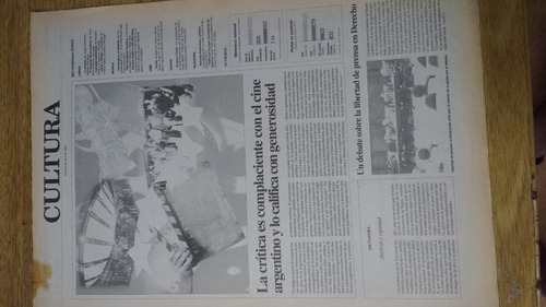 Diario Perfil 1998 Cine Argentino Critica Complaciente