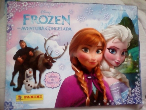 Álbum De Figuritas Frozen Completo (Usado)