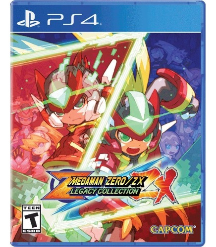 Mega Man Zero/zx Legacy Collection Ps4 Mídia Física