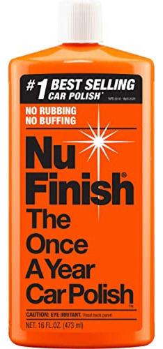 Car Polish De Nu Finish, Nf-76 Liquid Polish Para Autos, Cam