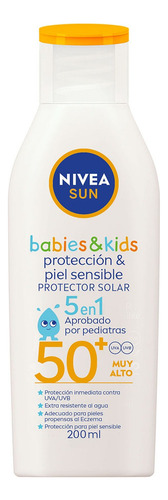 Protector Solar Sensible Nivea Sun Babies & Kids Fps50+ 200m