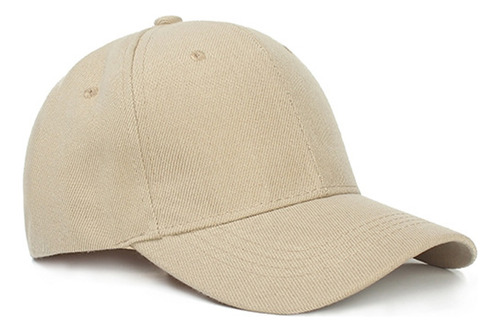 Gorra De Béisbol Estilo Coreano Casual Versátil Color Sólido