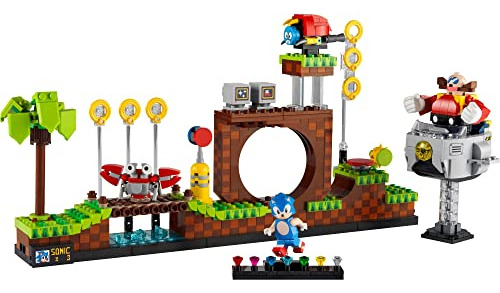 Kit De Construcción Lego Sonic Green Hill Zone Con 1.125 Pie