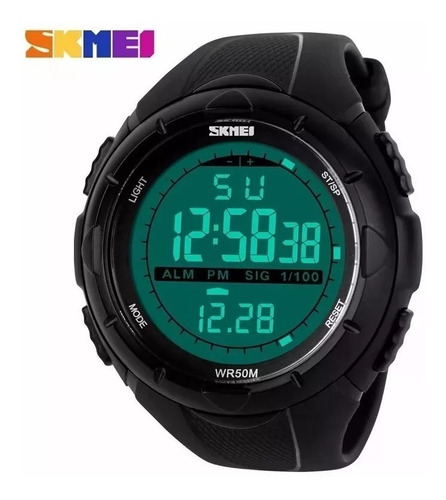 Relógio Masculino Digital Esportivo Prova D'água Skmei 1025