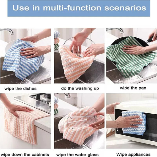 15 Paños Mágicos: Microfibra Suave For Una Limpieza Perfecta