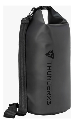 Mochila Gamer Thunderx3 Dry Bag 10 Bag-black-v1 Color Negro Diseño de la tela Liso