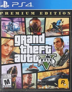 Grand Theft Auto V Gta Premium Edition Ps4 Playstation 4