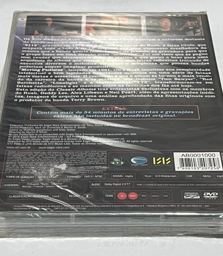 Imagem 2 de 2 de Dvd - Rush 2112 Moving Pictures Classic Albums