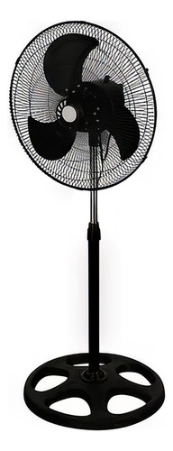 Ventilador 1pz 3 En 1 Negro Con 3 Aspas Metal 18¨de Diámetro Aspas Negras Diámetro 18 cm Material de las aspas Plástico