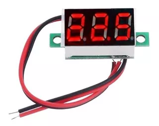 Voltimetro Digital 7 Segmentos 4.5v A 30v Dc