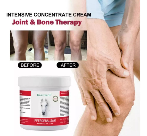 Crema De Masaje 250ml Para Aliviar El Dolor Muscular