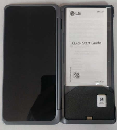 Dual Screen Original Para LG G9 Velvet + Adaptador De Carga Magnético
