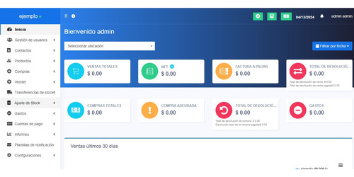 Sistema De Gestión De Inventario Pos Código Php