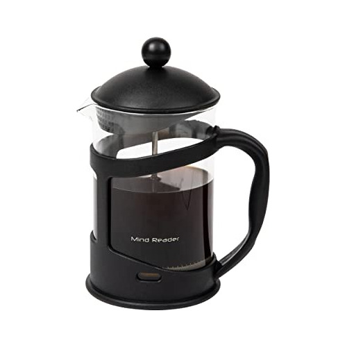 Mind Reader French Press Cafetera Y Tetera De 27 Onzas, Vidr