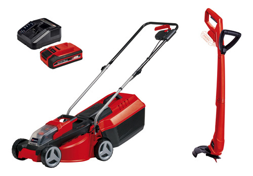      Cortadora De Pasto Electrica 1000w Einhell Color Rojo