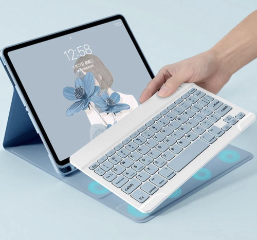 Funda Para iPad Pro 11 2020-2021 + Teclado+ Mouse Touchpad