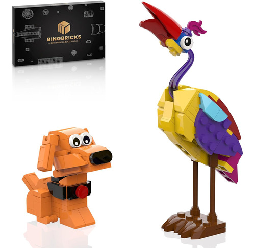 Kevin Bird Y Dug Dog Son Compatibles Con Bloques De Casas Le