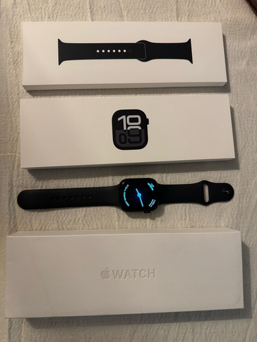 Apple Watch (gps) Series 7 45mm - Usado Blanco Mesh Azul Oscuro Azul Oscuro