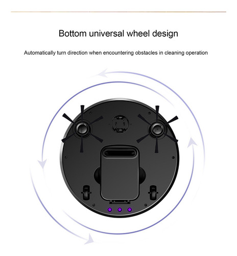 Robot Aspirador Con Barredora Automática Smart Sweeper 3 En