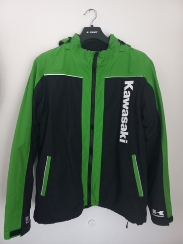 Campera Kawasaki Racing C/capucha Nueva Sin Uso Original 