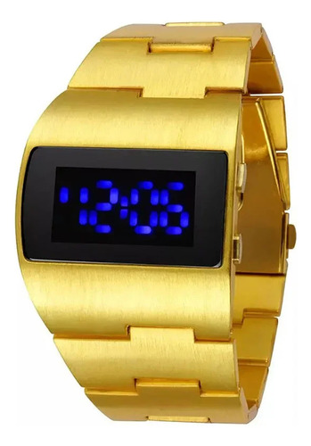 Reloj Led Digital Square Para Hombre