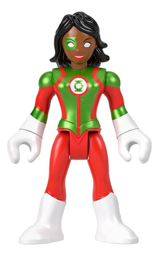Figura De Repuesto Mujer Linterna Verde Fisher-price Hml59