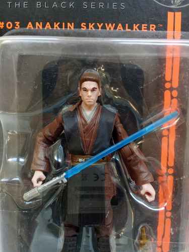 Anakin Skywalker- Star Wars Black Series No. 3 Escala 3.75 (Usado)