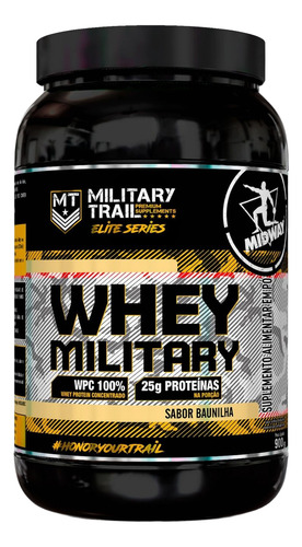 Whey Protein Military 900g Midway Labs Sabor Chocolate