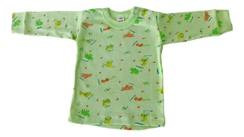 Kit De 6 Playeras Para Bebé Ropa Manga Larga Niño Niña 0-3 A