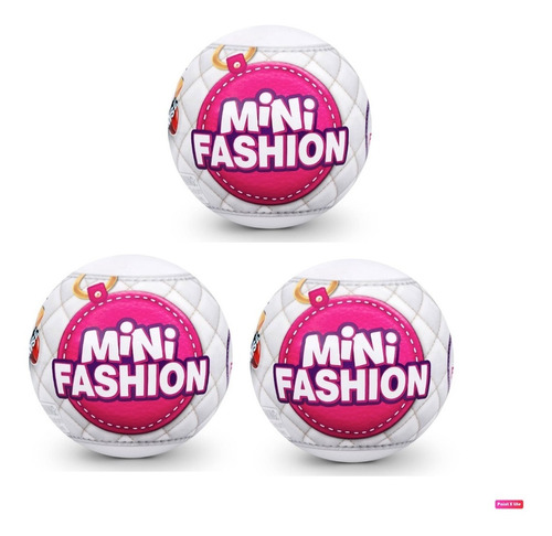 Mini Brands 3 Esferas Mini Fashion Sorpresas Series 1
