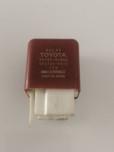 Rele Toyota 90987-02006 12v Denso Original Usado 