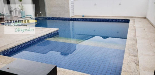 Casa Com 6 Dormitórios À Venda, 430 M² Por R$ 3.300.000 - Acapulco - Guarujá/sp - Ca0569