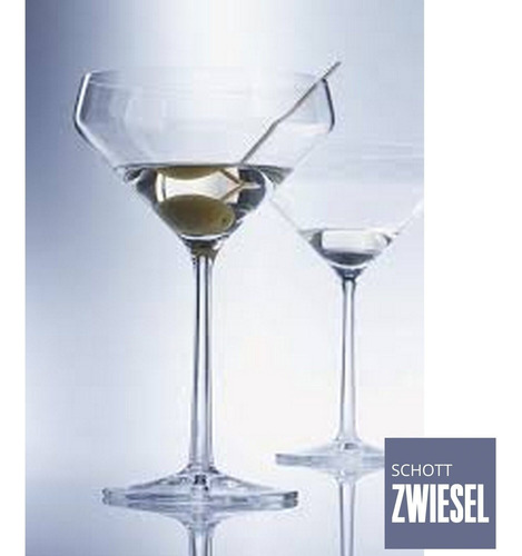 Imagem 6 de 8 de Taça Dry Martini Cristal Tritan Drink Bar 6un 226ml Schott