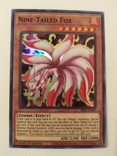 Nine-tailed Fox - Super Rare     Sesl