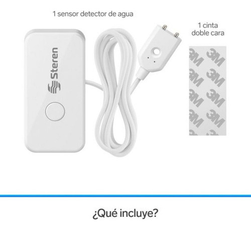 Sensor Detector De Agua: Compatible Con App Steren Home