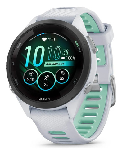 Smartwatch Forerunner 265s Reloj Garmin Tactil Musica Amoled Color del bisel Blanco