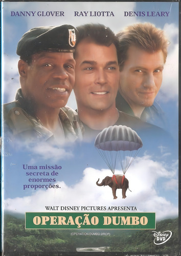 Dvd Operaçao Dumbo - Danny Glover Ray Liotta Denis Leary