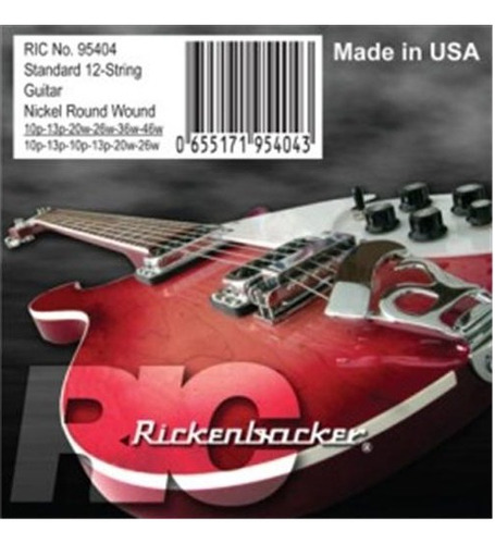 Rickenbacker Cuerda Guitarra Electrica Cuerdas)