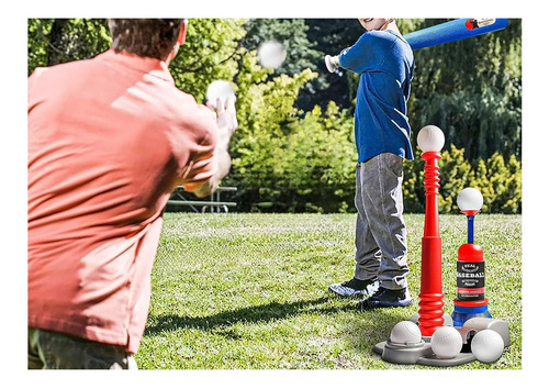 Tee Ball Set Extensible Bat Training Equipment Entertainment