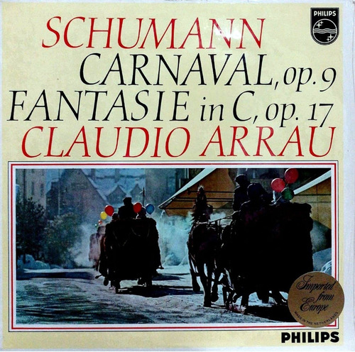 Robert Schumann       Carnaval - Fantasie   -  Claudio Arrau