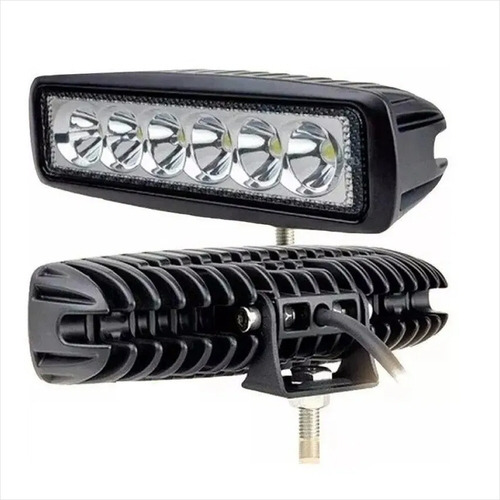 Par 2 Focos Led 18w Barra Neblinero Automóvil, Camionetas, 