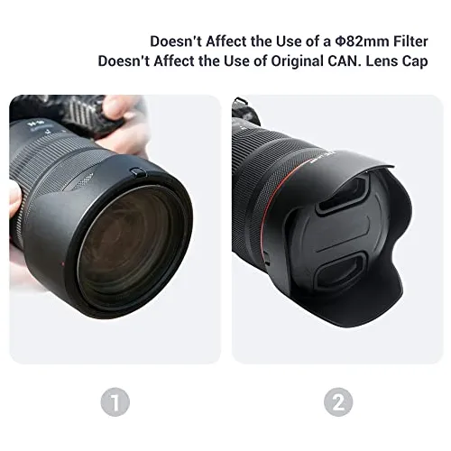 Parasol Para Lente Canon Rf 24-70 Mm F2.8 L Is Usm, Reversib