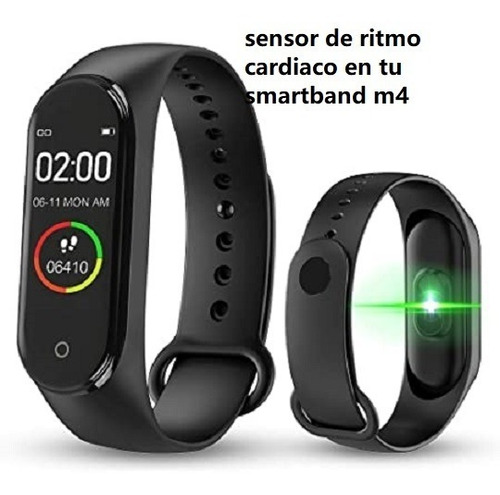 Imagen 3 de 8 de Smartband M4 Pulsera Inteligente Botón Táctil Sensor