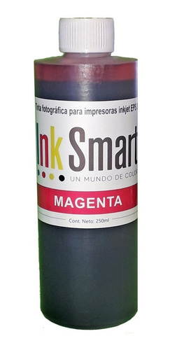 Tinta Inksmart Para Hp Sistema Y Recargar Cartucho 250ml