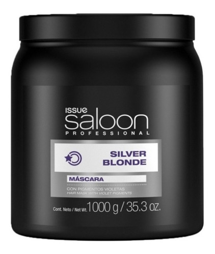 Máscara Silver Blonde Issue Saloon Professional 1000gr