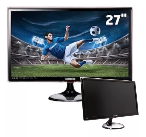 Tv Monitor Samsung 27 Pulgadas Hd Tv Led Hdmi Usb Aire Cable