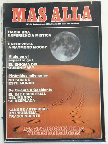Más Allá. No. 43. Septiembre 1992. Sin La Contratapa.