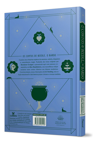 Os Contos De Beedle, O Bardo, De Rowling, J. K.. Biblioteca Hogwarts Editorial Editora Rocco Ltda, Capa Dura Em Português, 2017