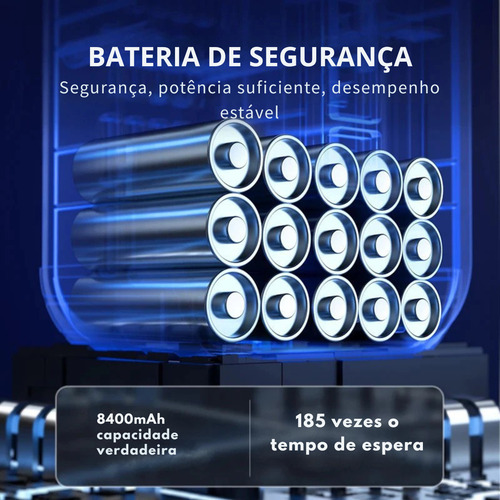 Auxiliar De Partida Carregador Portátil Com Compressor De Ar