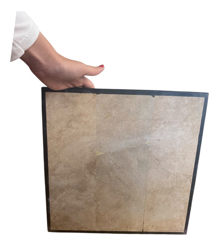 Tablero De Ajedrez Marmol 34x34cm + Todas Sus Piezas (Usado)